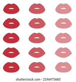 5 tipos de labios femeninos 