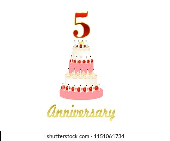 5 years anniversary 