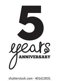 5 years anniversary