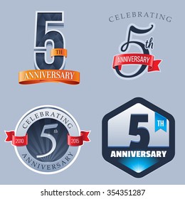 5 Years Anniversary Logo