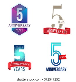 5 Years Anniversary Logo