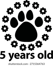 5 years old 2-5 -mono