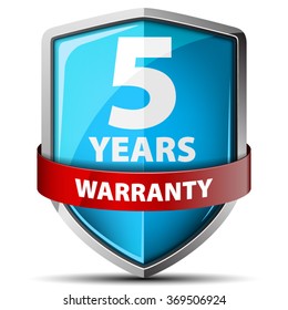 5 years warranty
