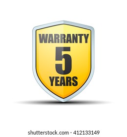 5 years warranty shield