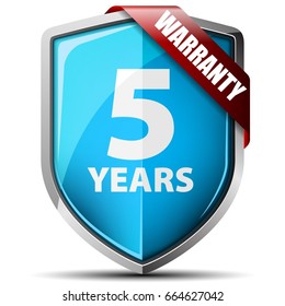 5 Years Warranty Shield