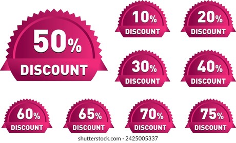 50%, 25%, Rabatt Mega-Angebot für große Verkauf Marketing-Shopping für kurze Zeit