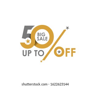 50% Big Sale Upto Off Discount Design. 