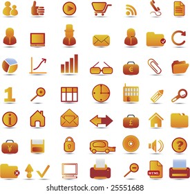 50 business vector icon web set