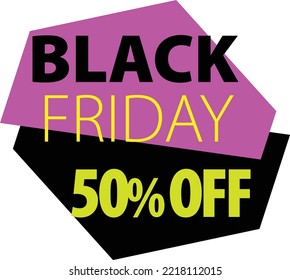 50% DE DESCONTO BLACK FRIDAY TAG