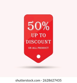 50% descent design vector illustrations 
