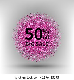 50% discount advertising label sale