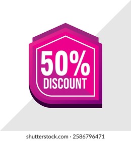 50% Discount Banner - Best Deal Offer Template