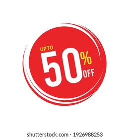 50% Discount Icons, 50% Discount Vector, up to 50% off
