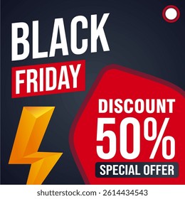 50% Discount Offer Banner - Limited Time Sale
