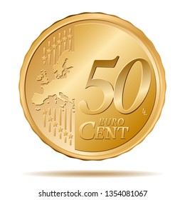 50 Euro Cent Coin