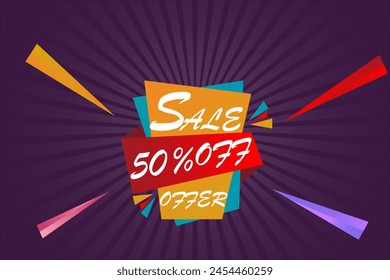 50% Flash Sale: Grab Your Deals Now! Limited Time Offer, Shop Today! Limited time offer. Best banner design for social media and corporate companies. EPS File.