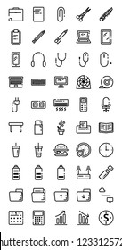 50 icons design for web