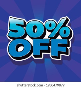 50% off background flyer rede