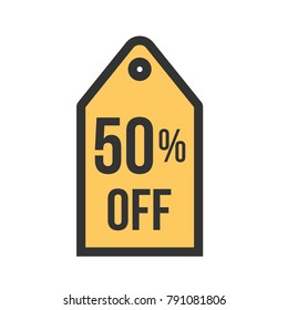 50 off icon