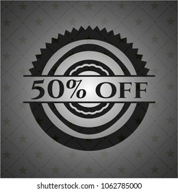 50% Off realistic dark emblem