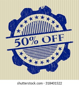 50 % Rabatt auf Gummidichtung
