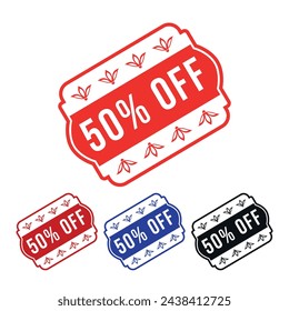 50% Off Rubber stamp Design art Illustration 