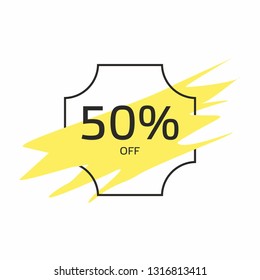 50 off sale discount  offer 50 percent