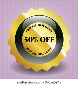 50% Sin insignia brillante