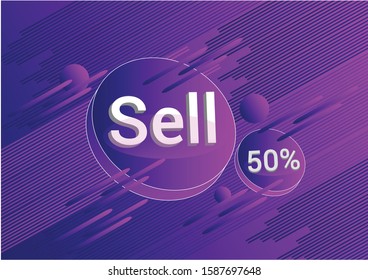 50 percent Mega Discount sale Colorful minimal
