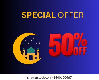 up to 50 percent off