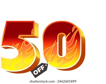 up to 50 percent off
