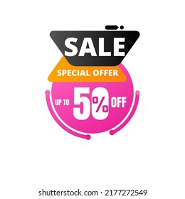 50% percent off, Limited time special sale offer. vector illustration, pink and black super discount icon design