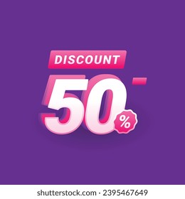 50 Percent Special Discount Sale