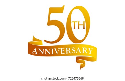 50 Ribbon Anniversary 