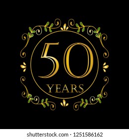 50 year anniversary celebration card