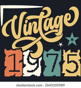 50 Year Birthday Decorations Men Gag 50yr 1975 50th Birthday T-Shirt