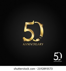 50 Years Anniversary Logo Icon Symbol Stock Vector (Royalty Free ...