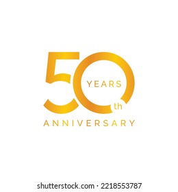 50 years logo symbol icon design