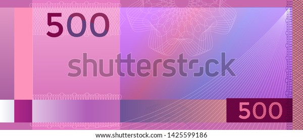 500 Indian Rupee Banknote Flat Style 스톡 벡터(로열티 프리) 1425599186 ...
