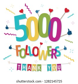 5000 followers thank you