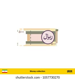 50000 Iranian rial banknote illustration.

