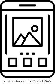 508 - Image Flat Vector Icon Design