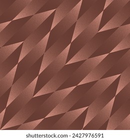 50s 60s 70s Retro Styled Geometric Vector Trend Brown Abstract Background. Dynamic Motif Half Tone Art Illustration for Textile. Endless Graphic Repetitive Funky Abstraction Wallpaper Dot Work Texture