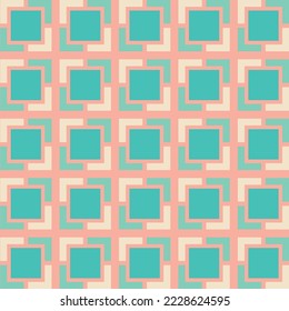50s Mid Century Modern Pattern, 1950s Atomic Mod Design Art