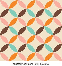 50s Mid Century Modern Seamless Pattern