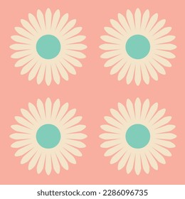 50s Mid Century Modern Seamless Pattern
