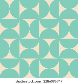 50s Mid Century Modern Seamless Pattern