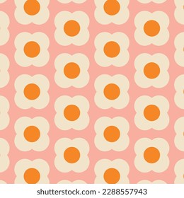 50s Mid Century Modern Seamless Pattern