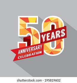 50th Year Anniversary Celebration Design