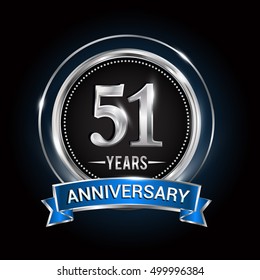 Celebrating 15 Years Anniversary Logo Silver Stock Vector (Royalty Free ...